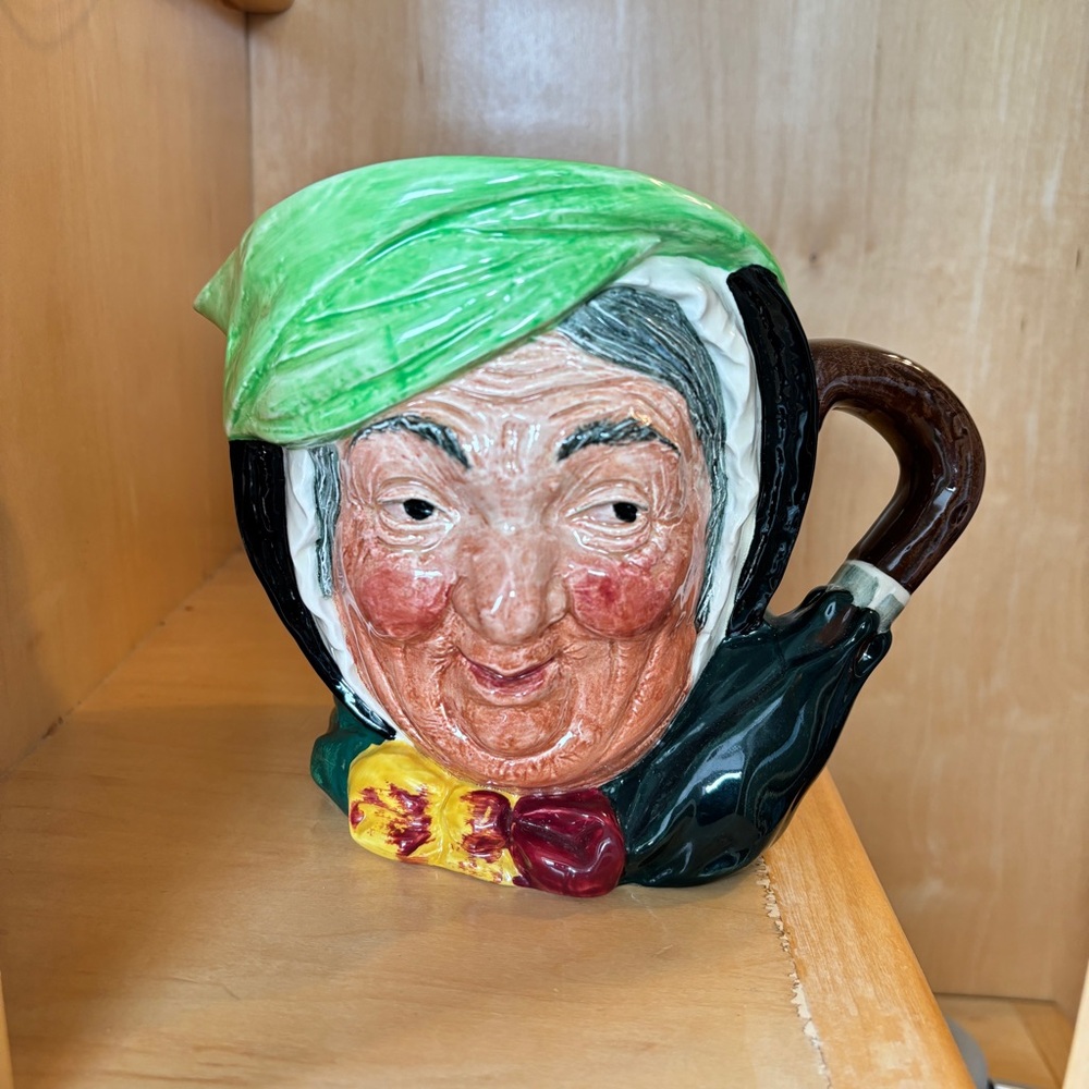 Vintage Royal Doulton Character Jug, Sairey Gamp, large size